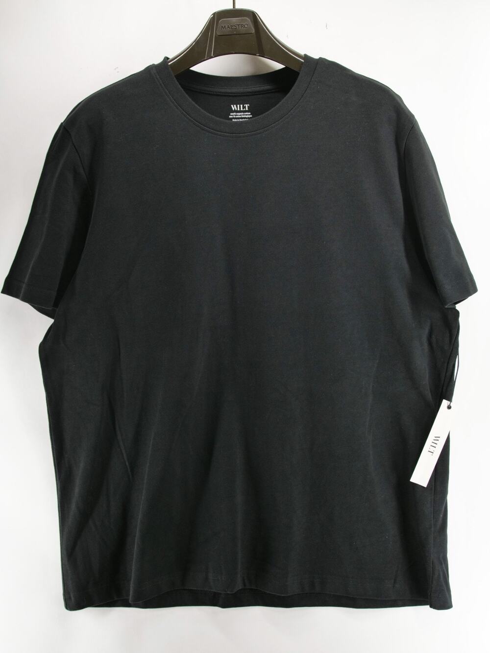 Wilt Mens T Shirt XXL NWT Black 100% Organic Cotton Premium Crewneck Tee Luxury